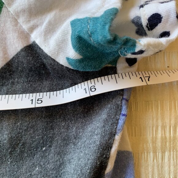 DOOPS Designs Australia Cotton Tshirt Dress S Handmade Ethical Artsy Print Whims - Picture 5 of 6